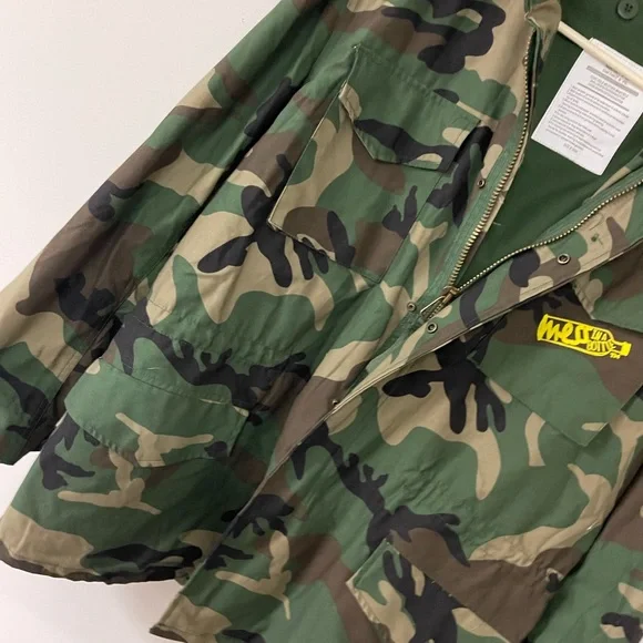 Mess in a bottle Army Jacket “queen don’t be afraid to rule like a king” size M - Picture 4 of 9